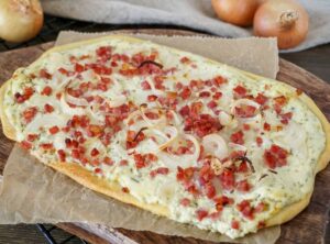 Elsässer Flammkuchen